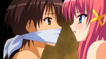 Büyücü Kız Hentai Bondage Bağlı Seks Sahnesi
