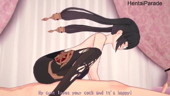 Mona'Nın Vahşi Yolculuğu: Genshin'Den Ilham Alan Animasyonda Sansürsüz Hentai Eylemi